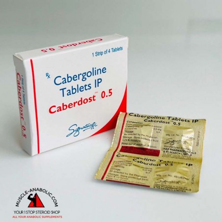 Signature Cabergoline 0.5mg 4 Tabs - Caber - Dostinex