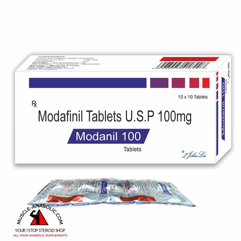 Modafinil 100 mg – 30 Tablets – John Lee Modanil 100mg