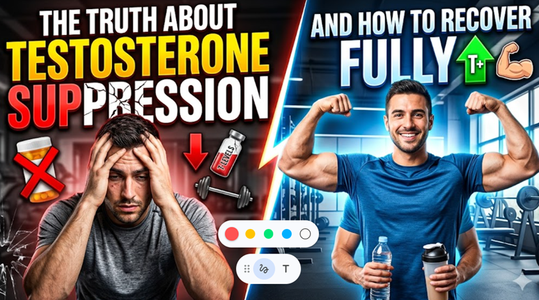 The Truth About Testosterone Suppression and How to Recover Fully